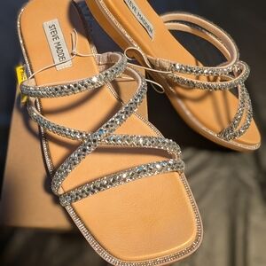 Steve Madden Spice Bling Strappy Sandals